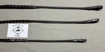 Traditional Fancy Stitch Laced Reins