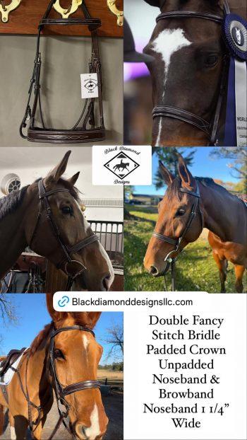Fancy (Double Stitched) Bridle - Image 4